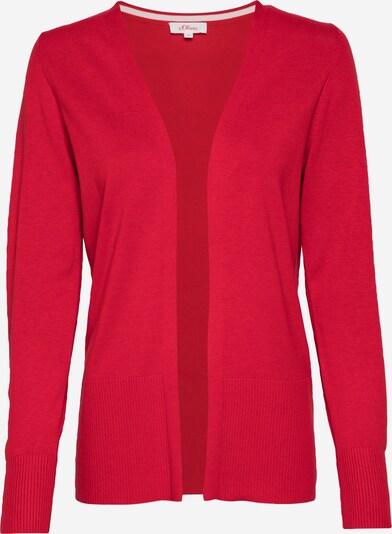 s.Oliver Strickjacke in rot, Produktansicht