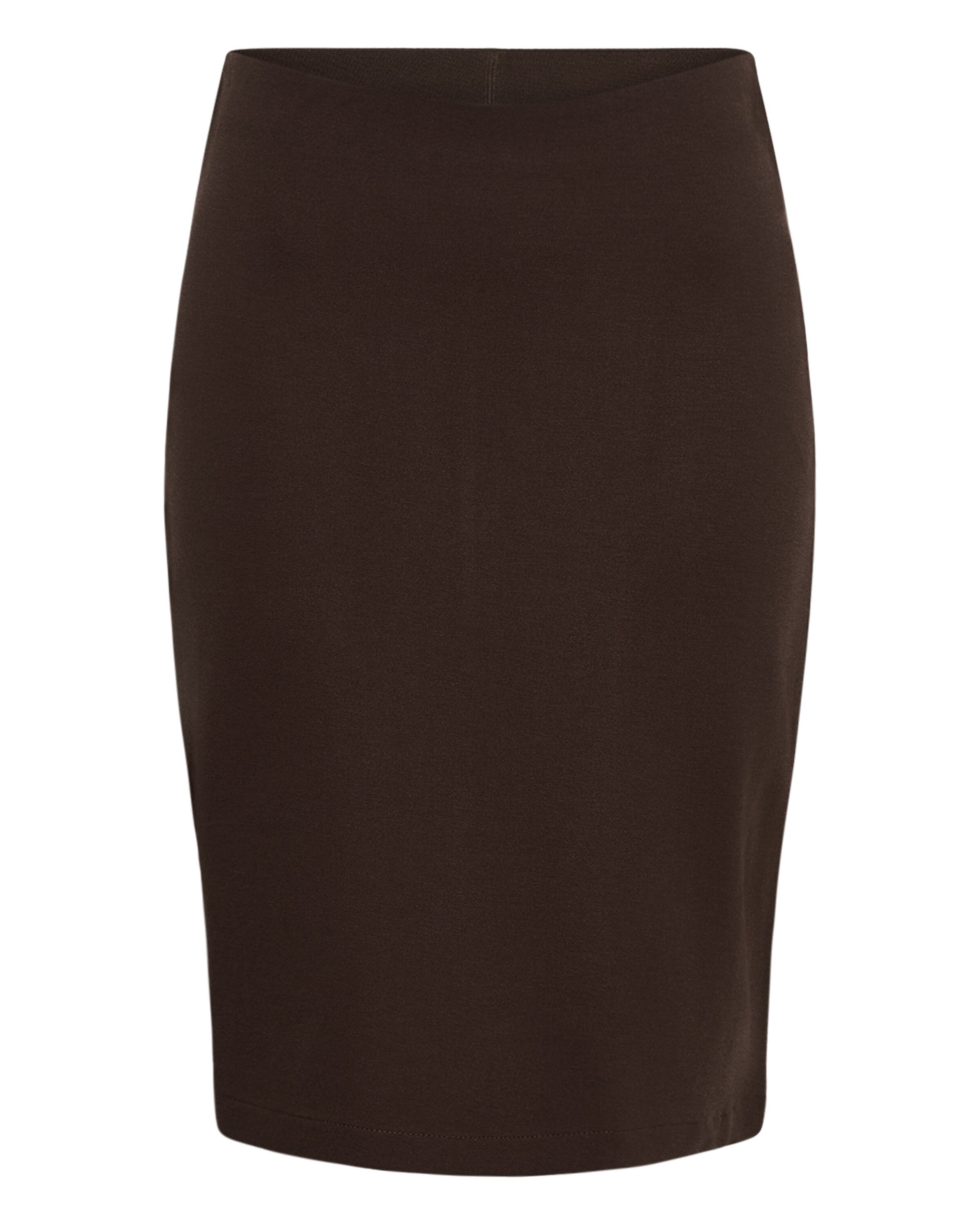 SAINT TROPEZ Rok 'Genny' in 40 in de kleur Mokka, Productweergave