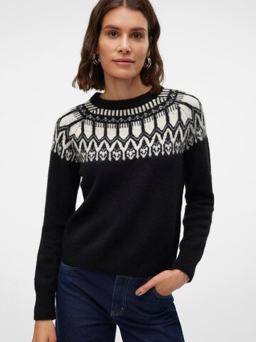 VERO MODA Trui 'Simone' in Zwart