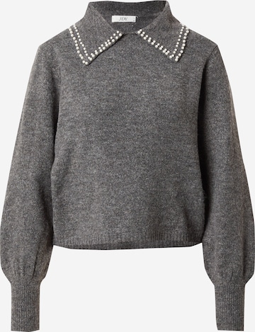 JDY Sweater 'Aubray' in Grey: front