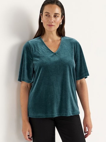 Cellbes of Sweden Top in Blauw: voorkant