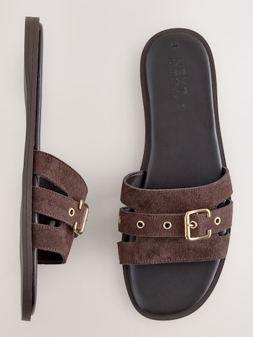 Next - Sapato aberto 'Forever Comfort' em castanho