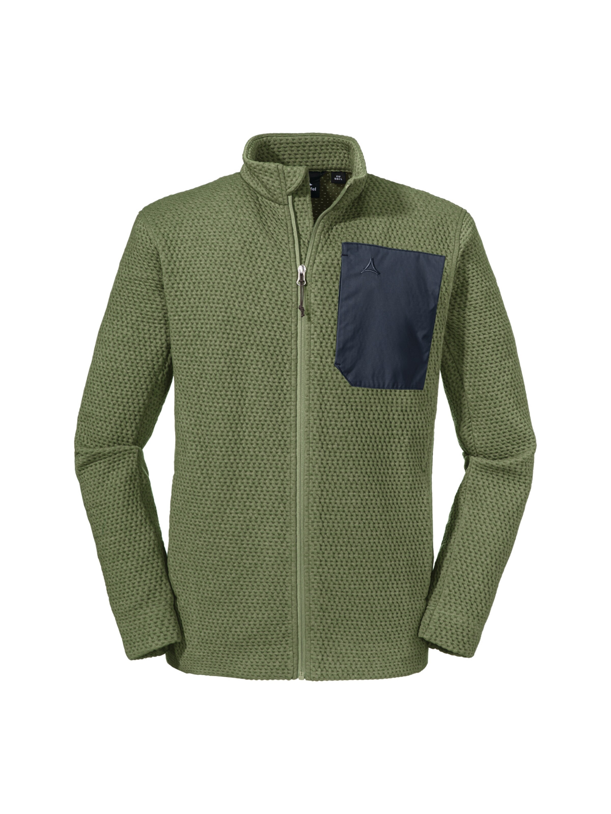 Schöffel Funktionele fleece-jas 'Genua' in Groen: voorkant