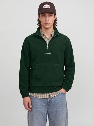 JACK & JONES - Sudadera en verde: frente