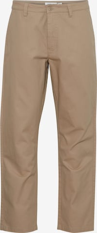 !Solid Loose fit Chino trousers ' Matt Liam' in Brown: front