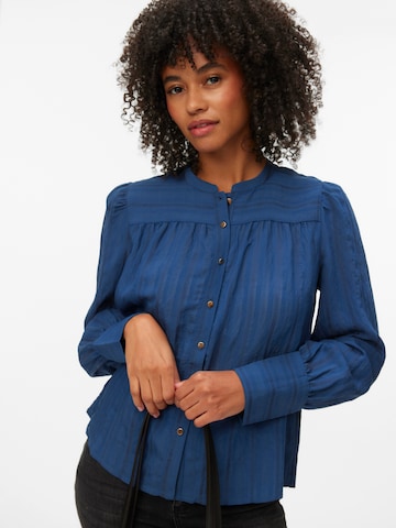 VERO MODA Bluse in Blau: Vorderseite