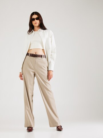 FIVEUNITS Wide Leg Hose  'Sophia' in Beige