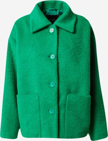 Monki Демисезонная куртка в Зеленый: спереди