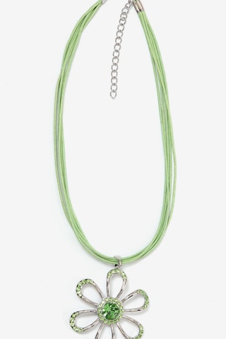COLLEZIONE ALESSANDRO Necklace 'Beth' in Green: front