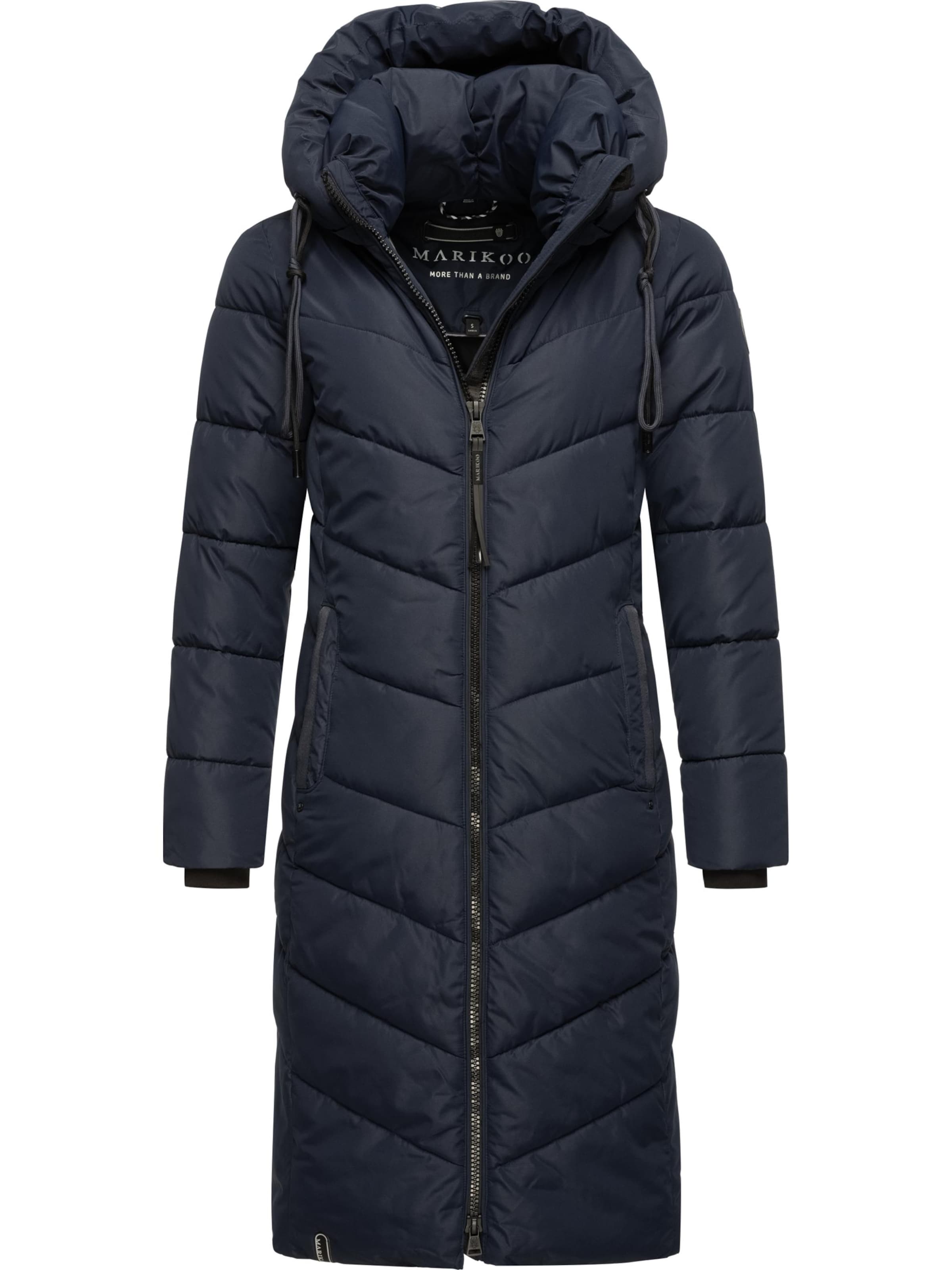 Manteau d’hiver 'Sahnekatzii' MARIKOO en bleu