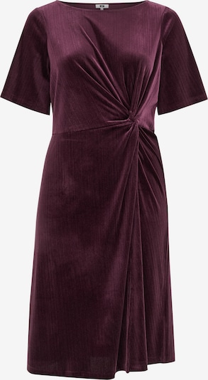 WE Fashion Kleid in aubergine, Produktansicht