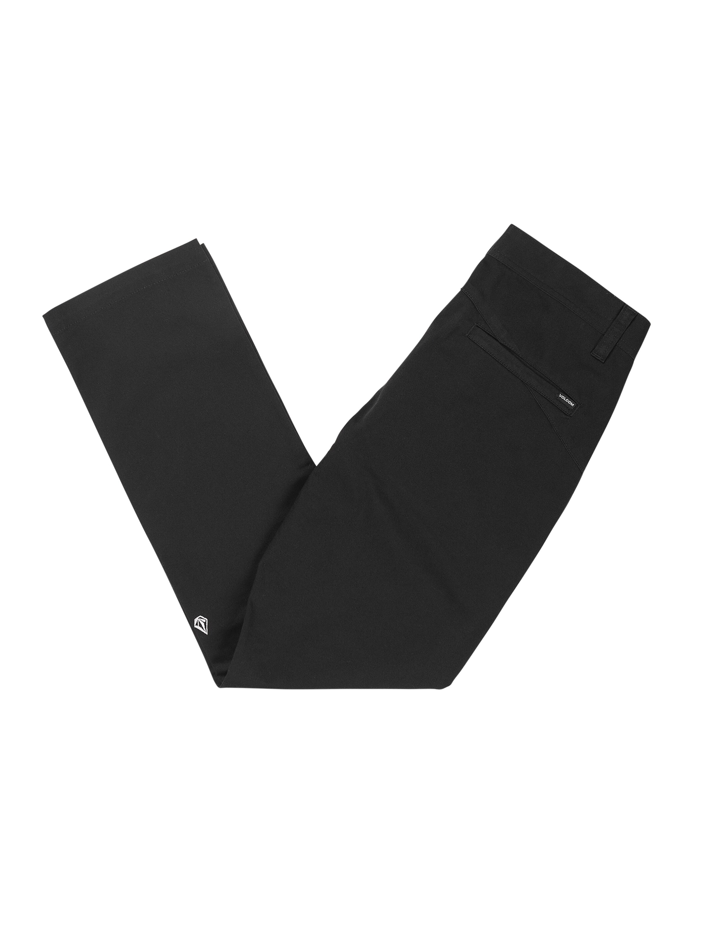Volcom Slimfit Chinohose 'FRICKIN' in Schwarz