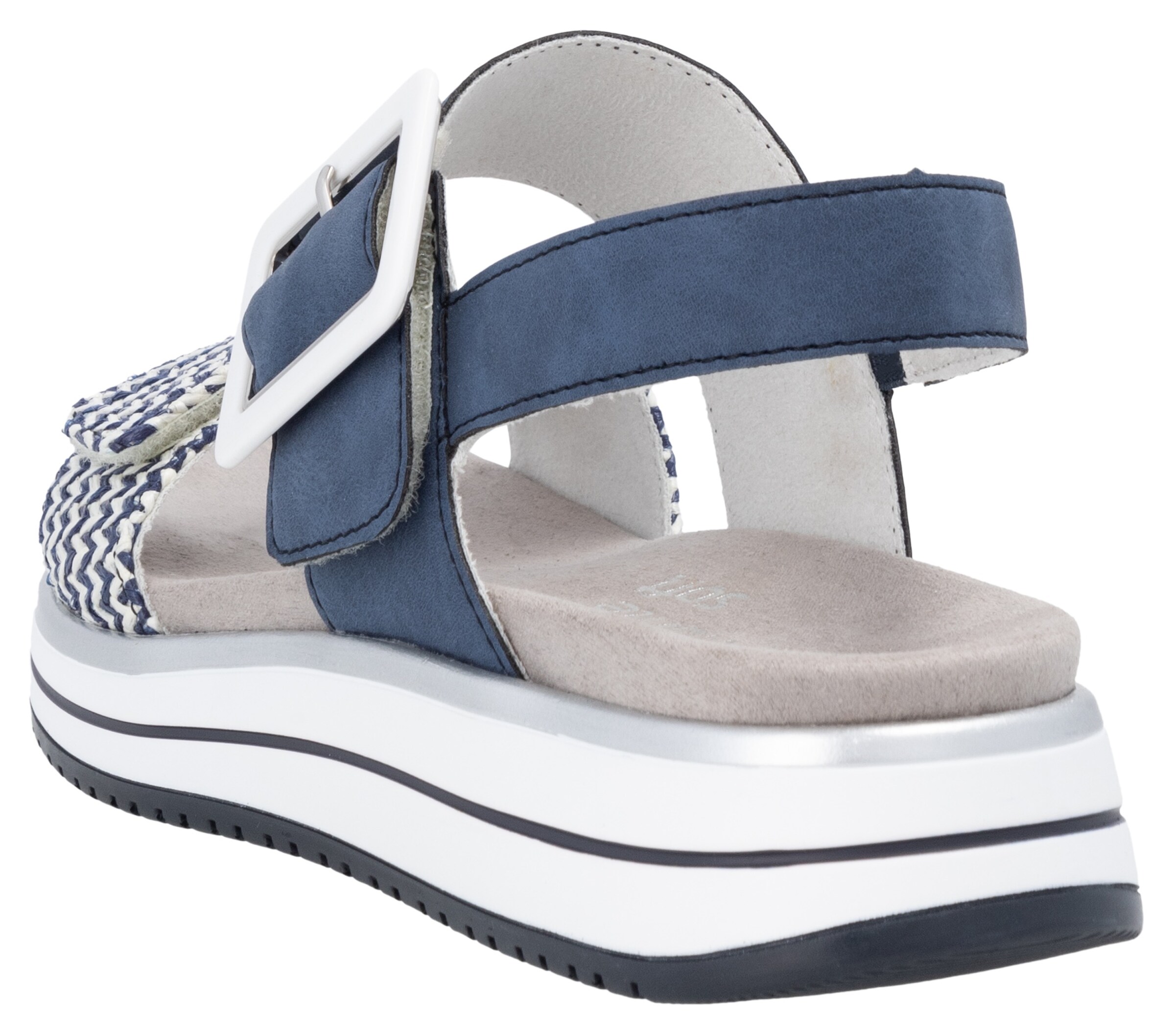 REMONTE Strap Sandals in Blue
