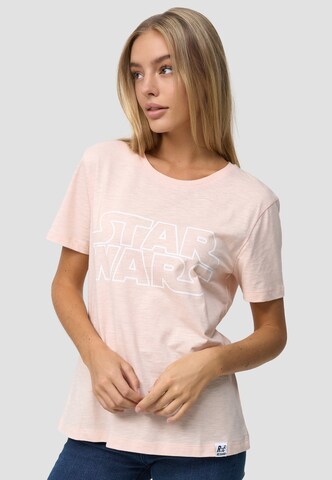 Recovered Shirt 'Star Wars Classic Logo' in Pink