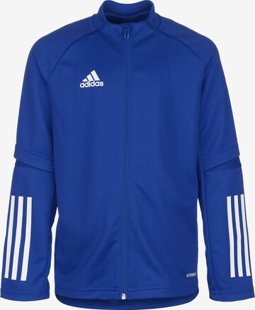 Veste de sport 'Condivo' ADIDAS PERFORMANCE en bleu : devant