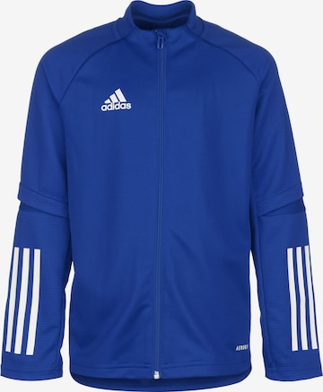 ADIDAS PERFORMANCE Athletic Jacket 'Condivo' in Blue: front