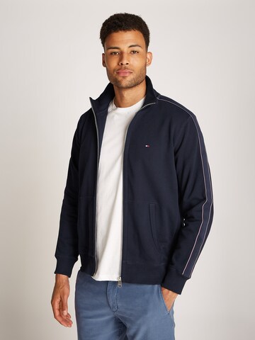 TOMMY HILFIGER Sweatjakke i blå: forside