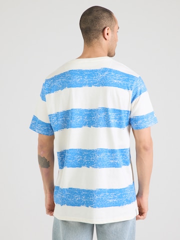 INDICODE JEANS Majica 'Paint' | modra barva