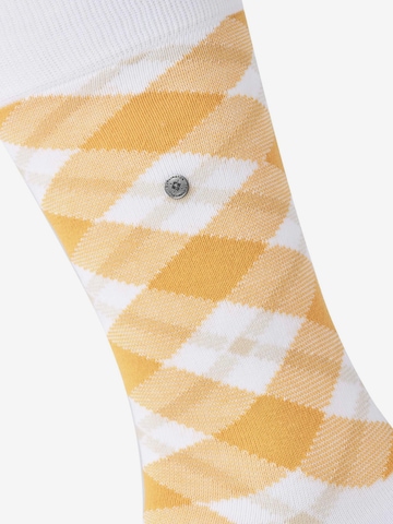 BURLINGTON Socks 'Tartan' in White: front