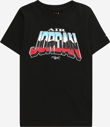 Jordan Shirt 'WORLD' in Zwart: voorkant