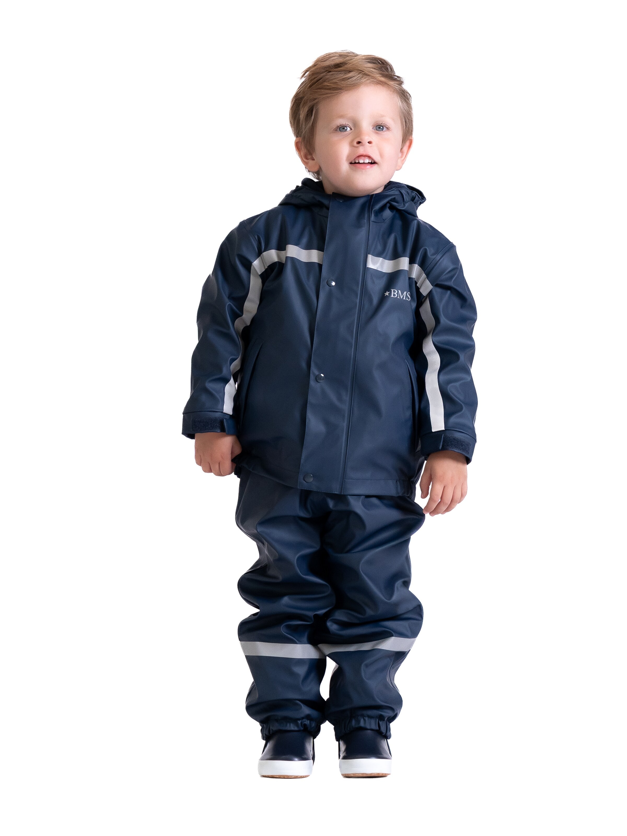 BMS Winterjacke 'SoftSkin Antarctic'‌ in Blau: Vorderseite