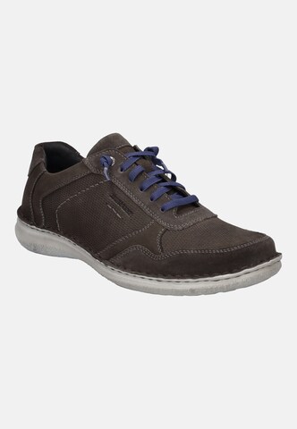 JOSEF SEIBEL Athletic lace-up shoe 'Anvers 97' in Grey