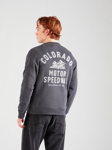 HOLLISTER Sweatshirt 'DESTINATIONS' in Grau: Vorderseite