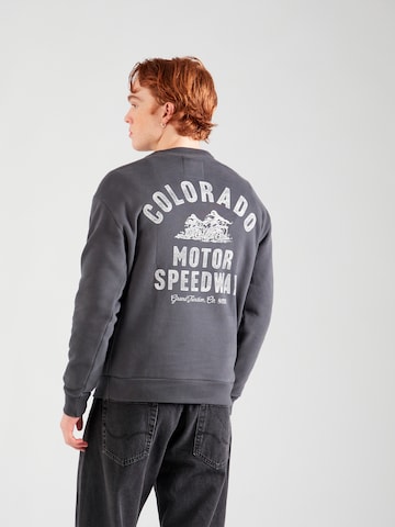 HOLLISTER Sweatshirt 'DESTINATIONS' in Grey: front