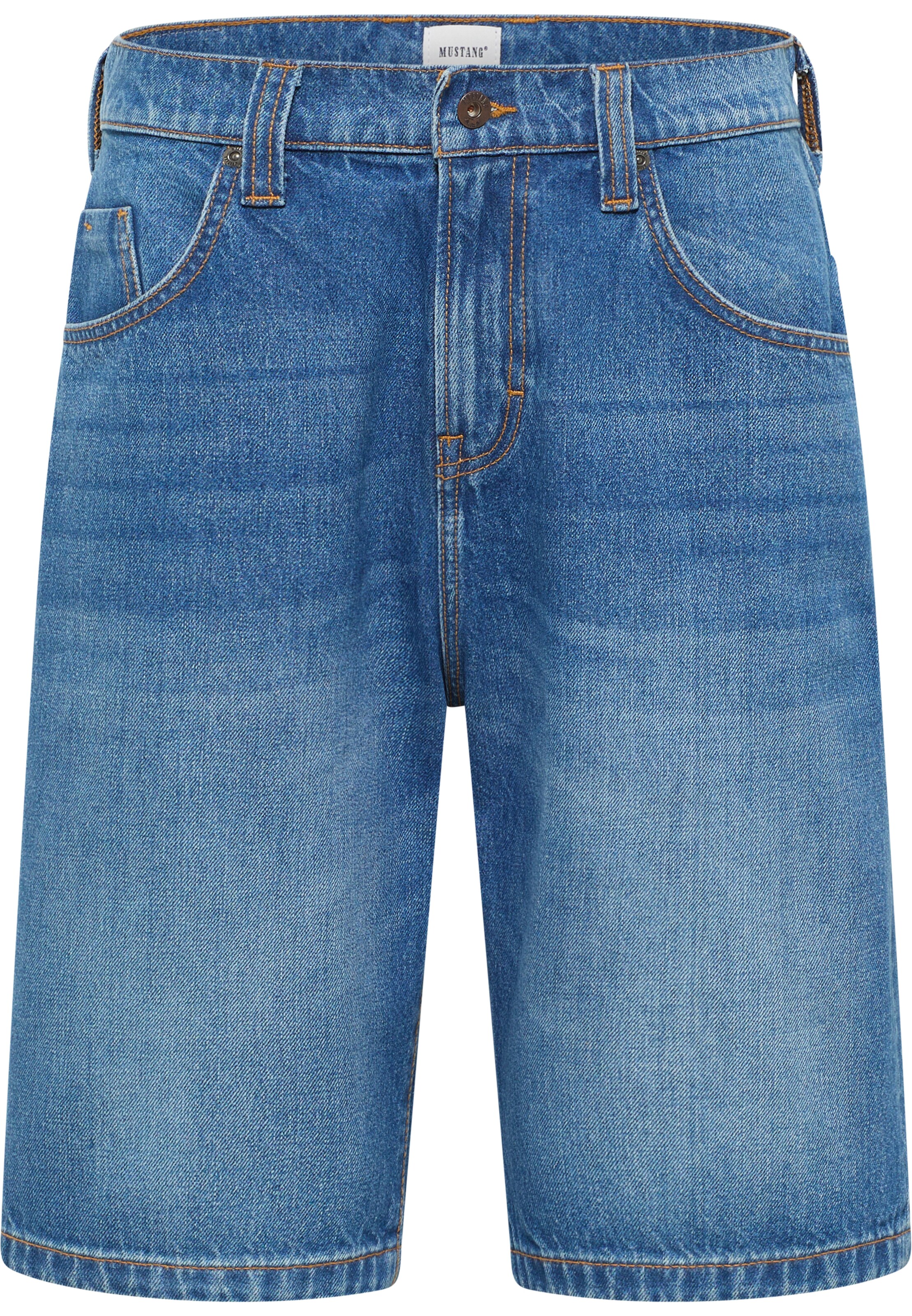 MUSTANG Loose fit Jeans in Blue: front