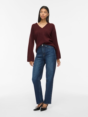VILA Sweater 'VILiga' in Red