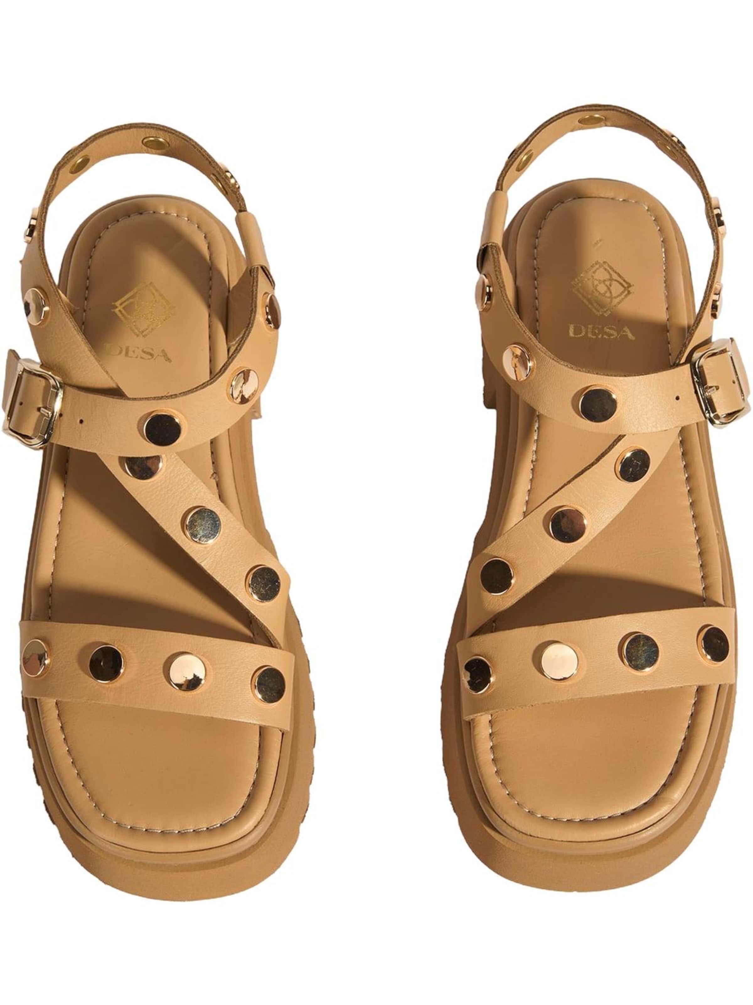 Desa Sandals 'Sandalen' in Beige