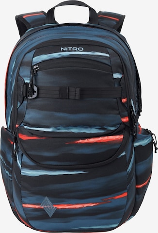NitroBags Backpack 'Future' in Blue: front