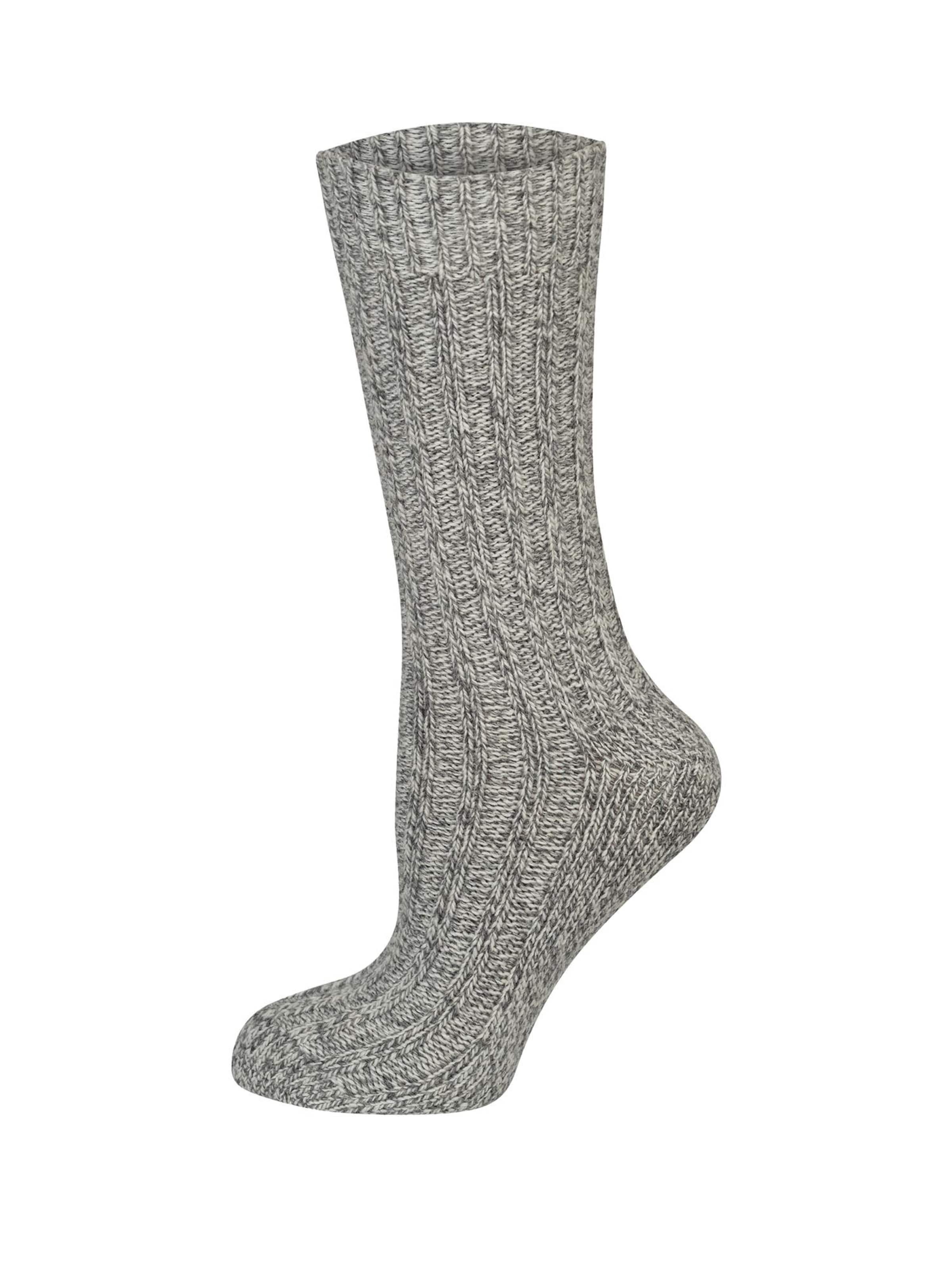 Nur Die Sokken ' Woll Socken ' in Grijs