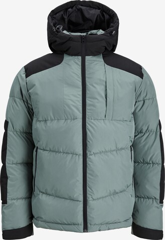 JACK & JONES Winter jacket 'Otis' in Green: front