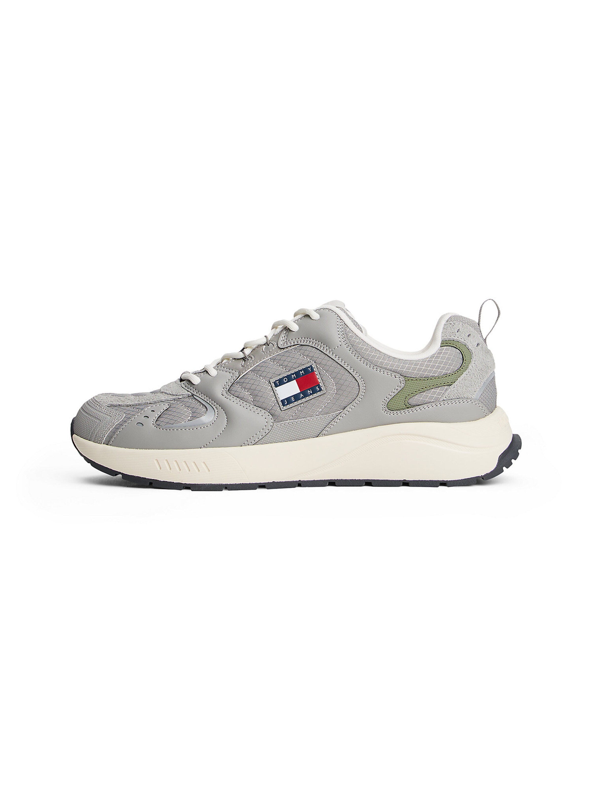 Tommy Jeans Sneaker in Grau: Vorderseite