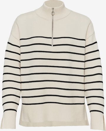 OPUS - Pullover 'Peyra' em branco: frente