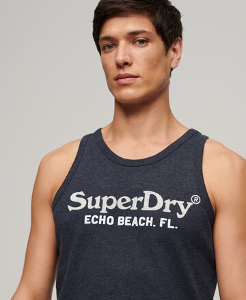 T-Shirt fonctionnel 'Vintage Venue' Superdry en bleu