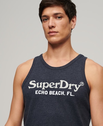 Superdry Functioneel shirt 'Vintage Venue' in Blauw