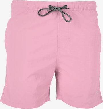 Cruz Regular Boardshorts in Roze: voorkant