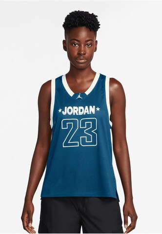 Top 'Jersey 23' di Jordan in blu: frontale