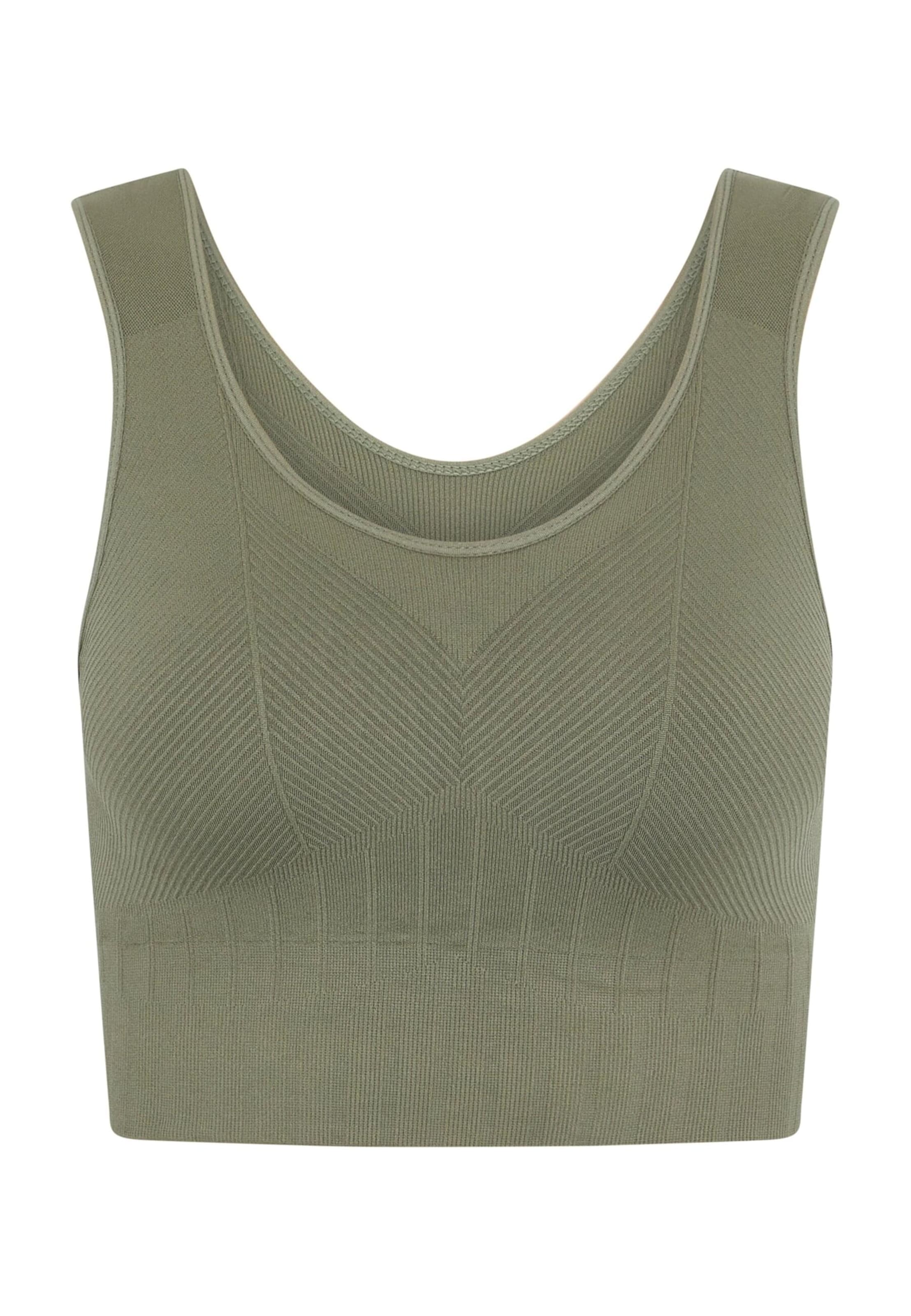 Born Living Yoga Skinny Sports trousers 'Annapurna' in Green: front