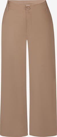Wide leg Pantaloni 'Grace 210' di ze-ze in beige: frontale