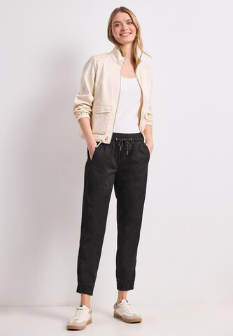 STREET ONE Slim fit Pants in Black