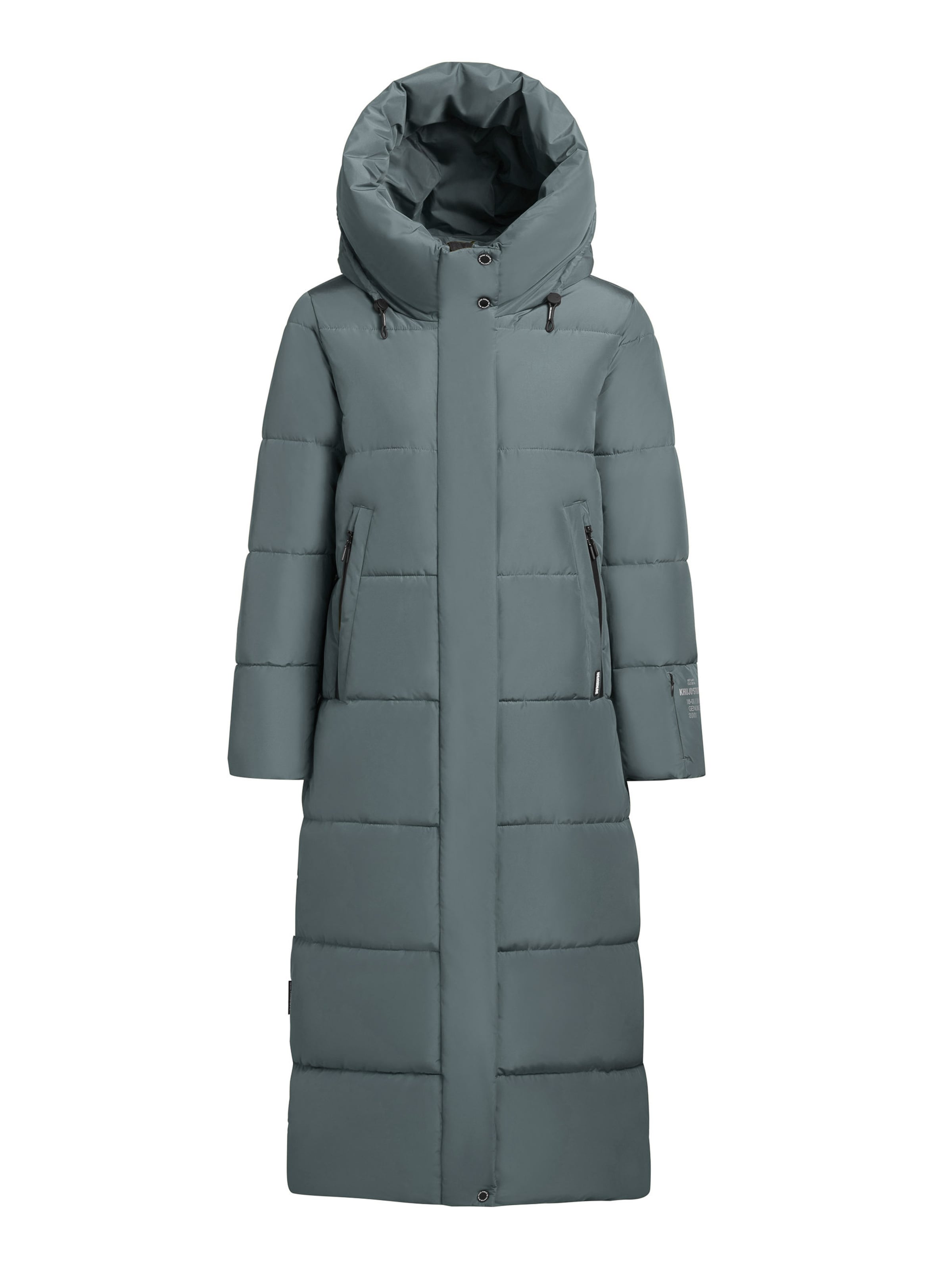 khujo Зимнее пальто 'Soulani5' в Зеленый: спереди