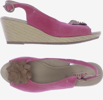 JANA Sandals & High-Heeled Sandals in 38 in Pink: front