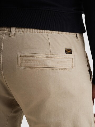 PME Legend Tapered Broek 'Flightrider relaxed fit pants' in Beige