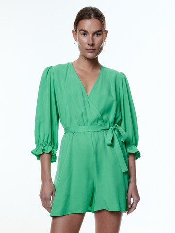 EDITED Jumpsuit 'Kallie' in Groen: voorkant