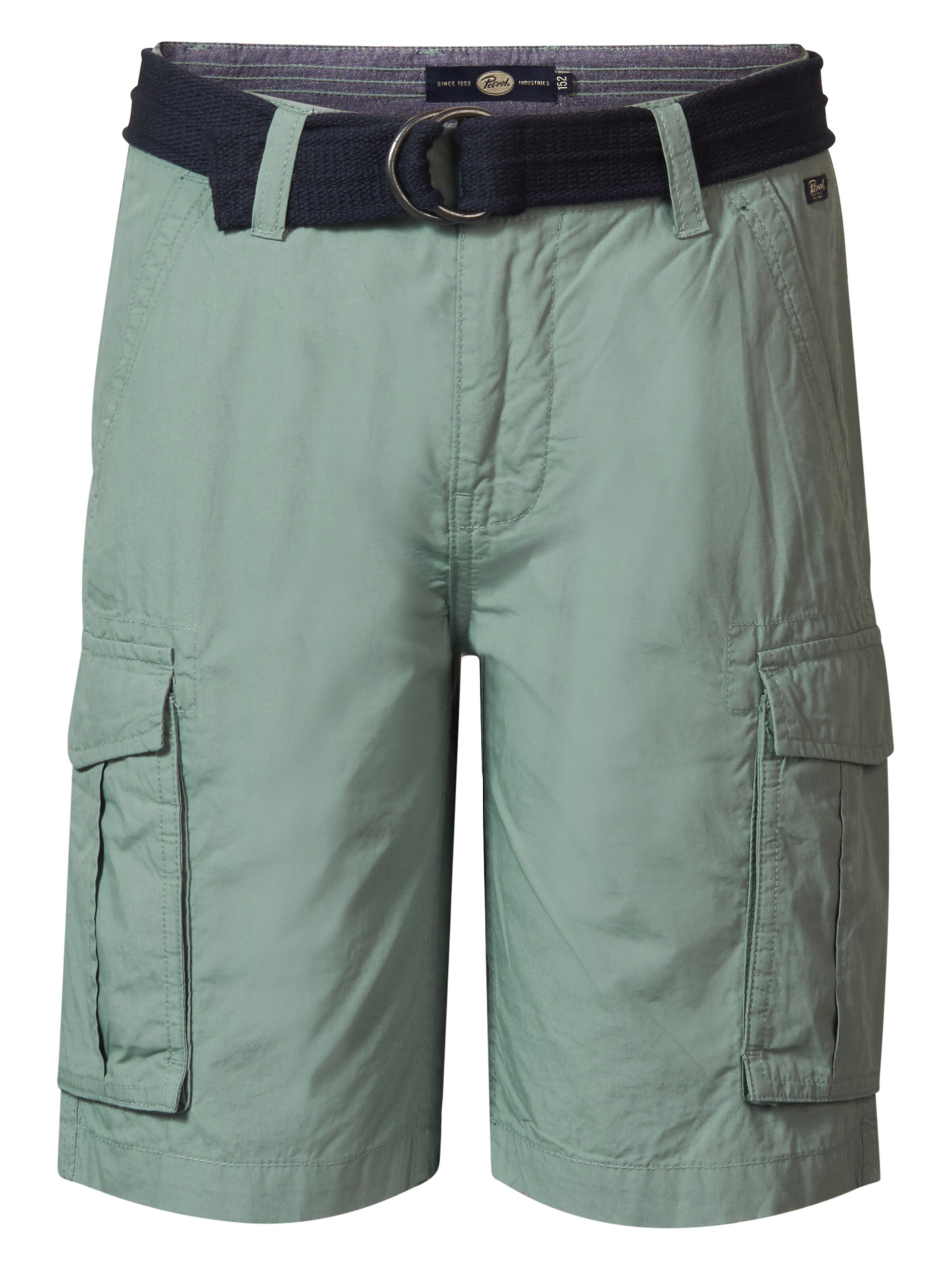 Petrol Industries Pants 'Sandwhisper' in Blue: front