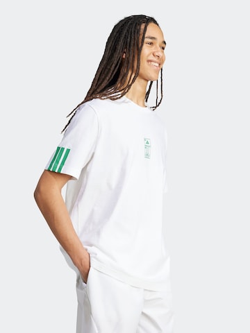 ADIDAS SPORTSWEAR Funktionsskjorte 'STAD' i hvid: forside