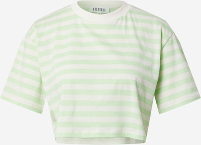 EDITED Shirt 'Devi' in Green / White, Item view